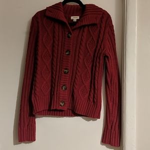 St John button up sweater